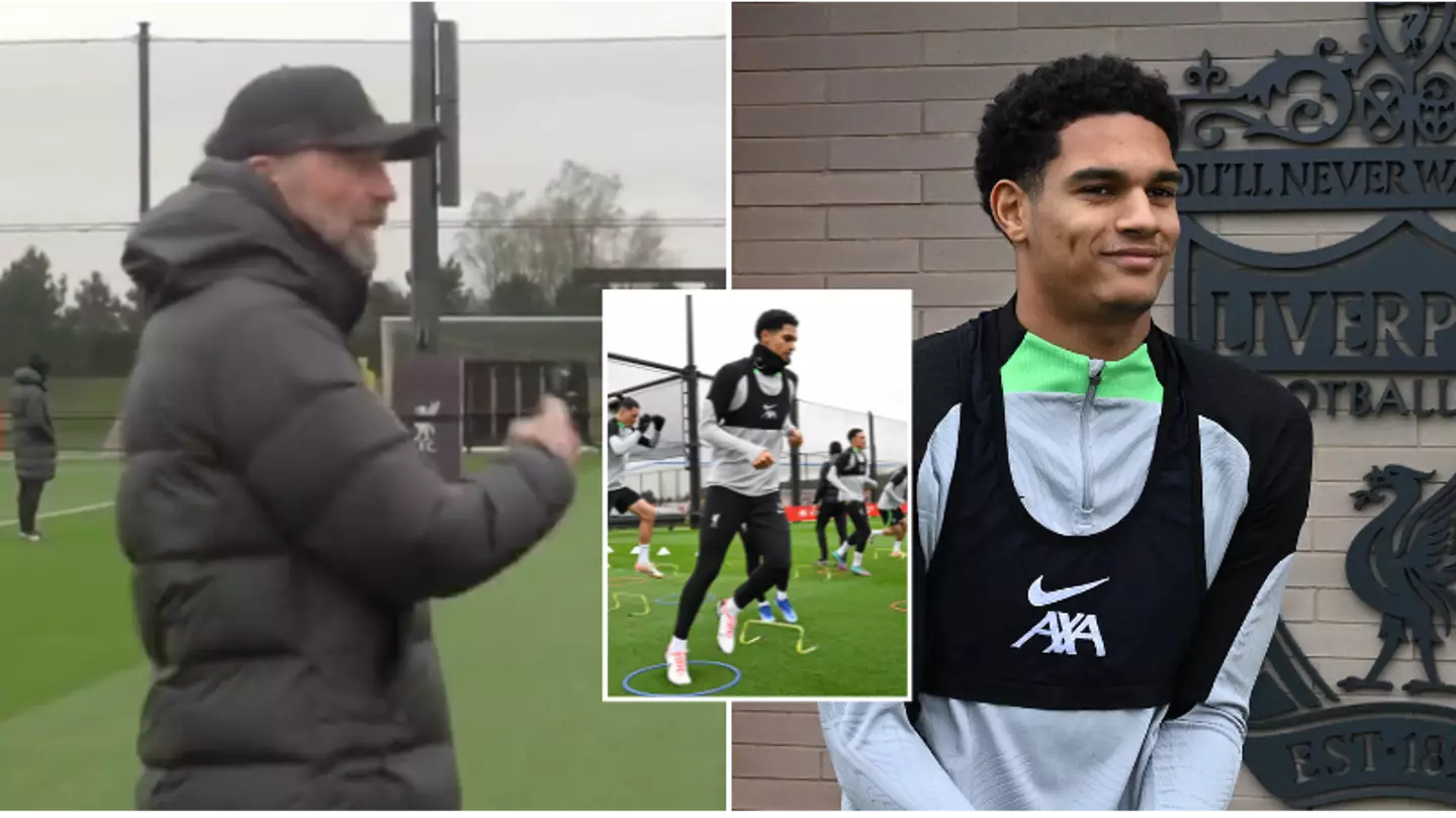Fans think Jurgen Klopp let slip nickname for Jarell Quansah in training video