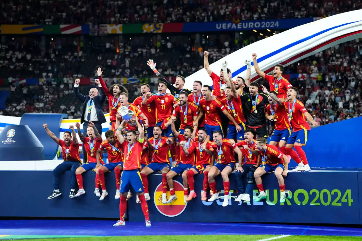 Spain beat England in the Euro 2024 final (Image: Getty)
