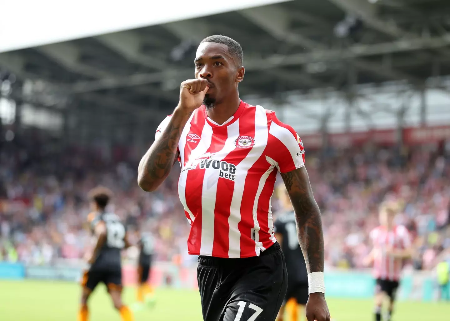 Ivan Toney will miss eight months of football. (Image: Alamy)