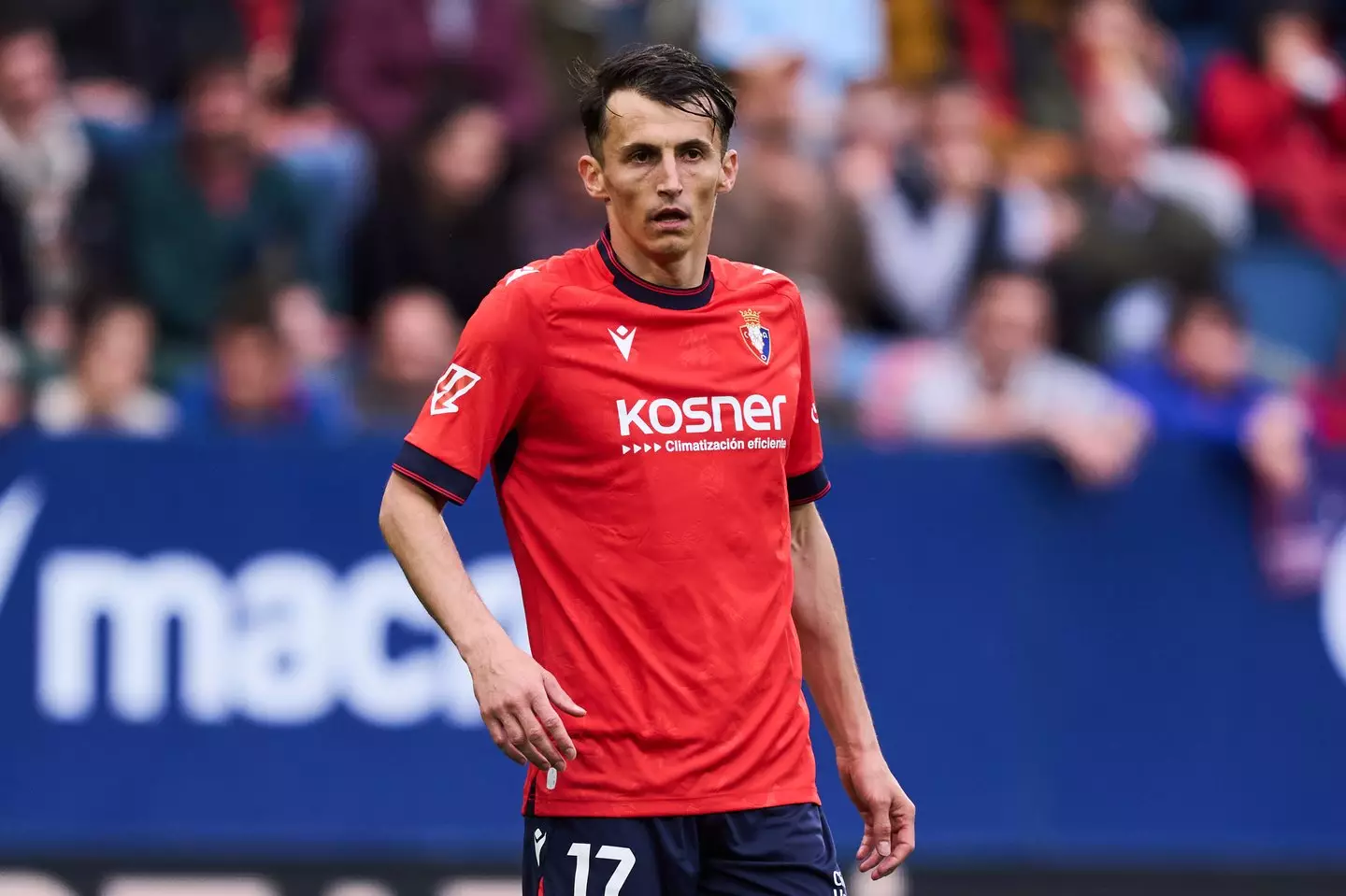 Real Madrid were keeping tabs on Ante Budimir before abandoning their pursuit. Image: Getty