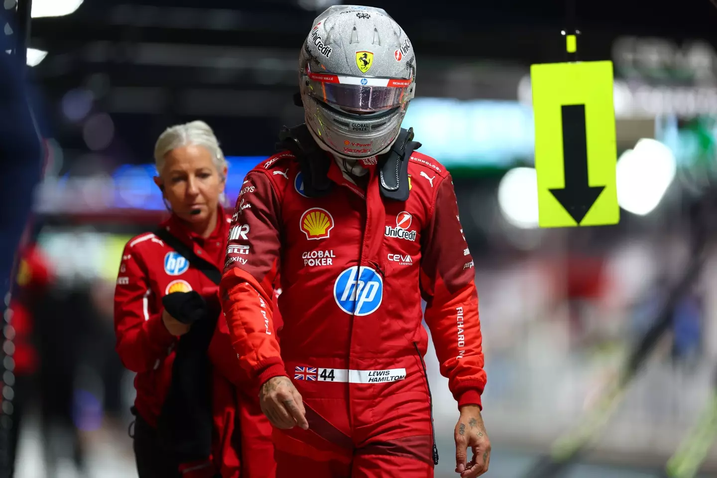 Lewis Hamilton had a disappointing weekend in Las Vegas (Image: Getty)