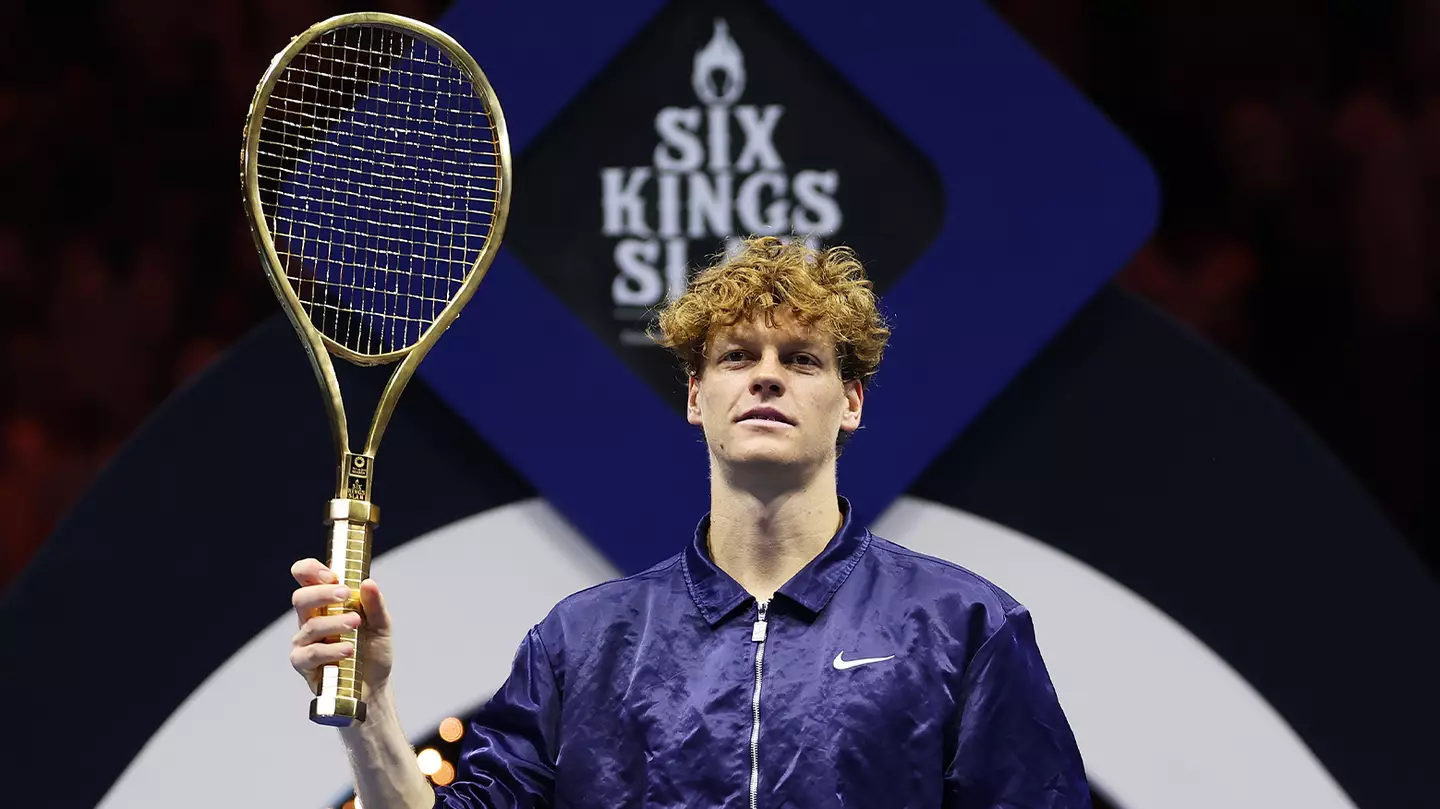 Jannik Sinner Receives 'Golden Racket' With Incredible Value at Six Kings Slam