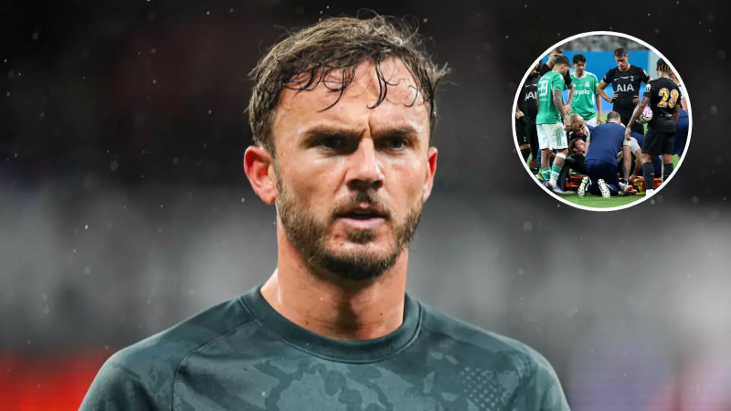Spurs release statement on James Maddison injury that made teammates look away in horror