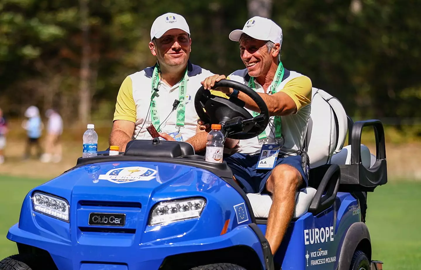 Gianfranco Zola is working with Europe vice-captain Francesco Molinari at the 2025 Ryder Cup. (Image: Vaughn Ridley/Sportsfile via Getty Images)