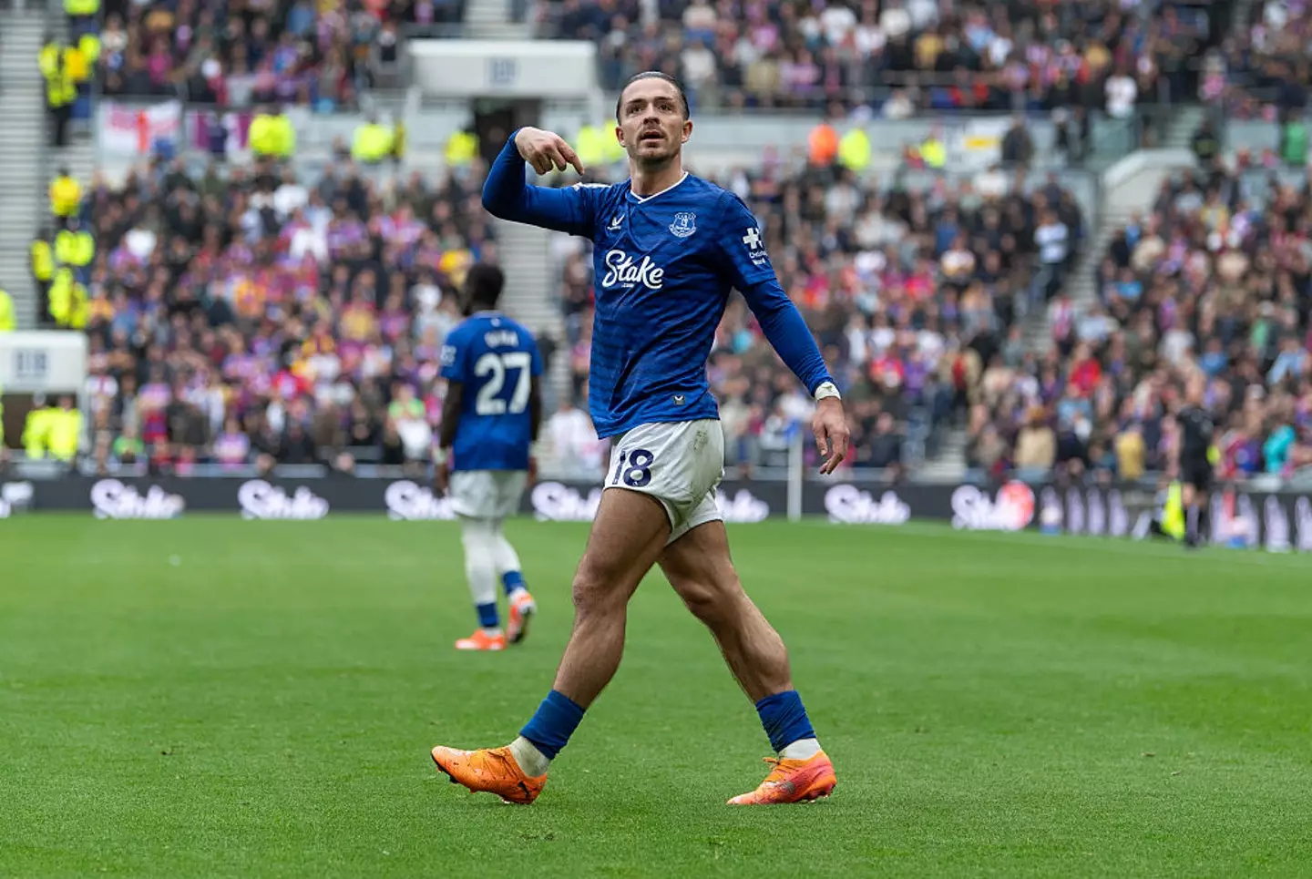 Jack Grealish has impressed at Everton (Credit:Getty)