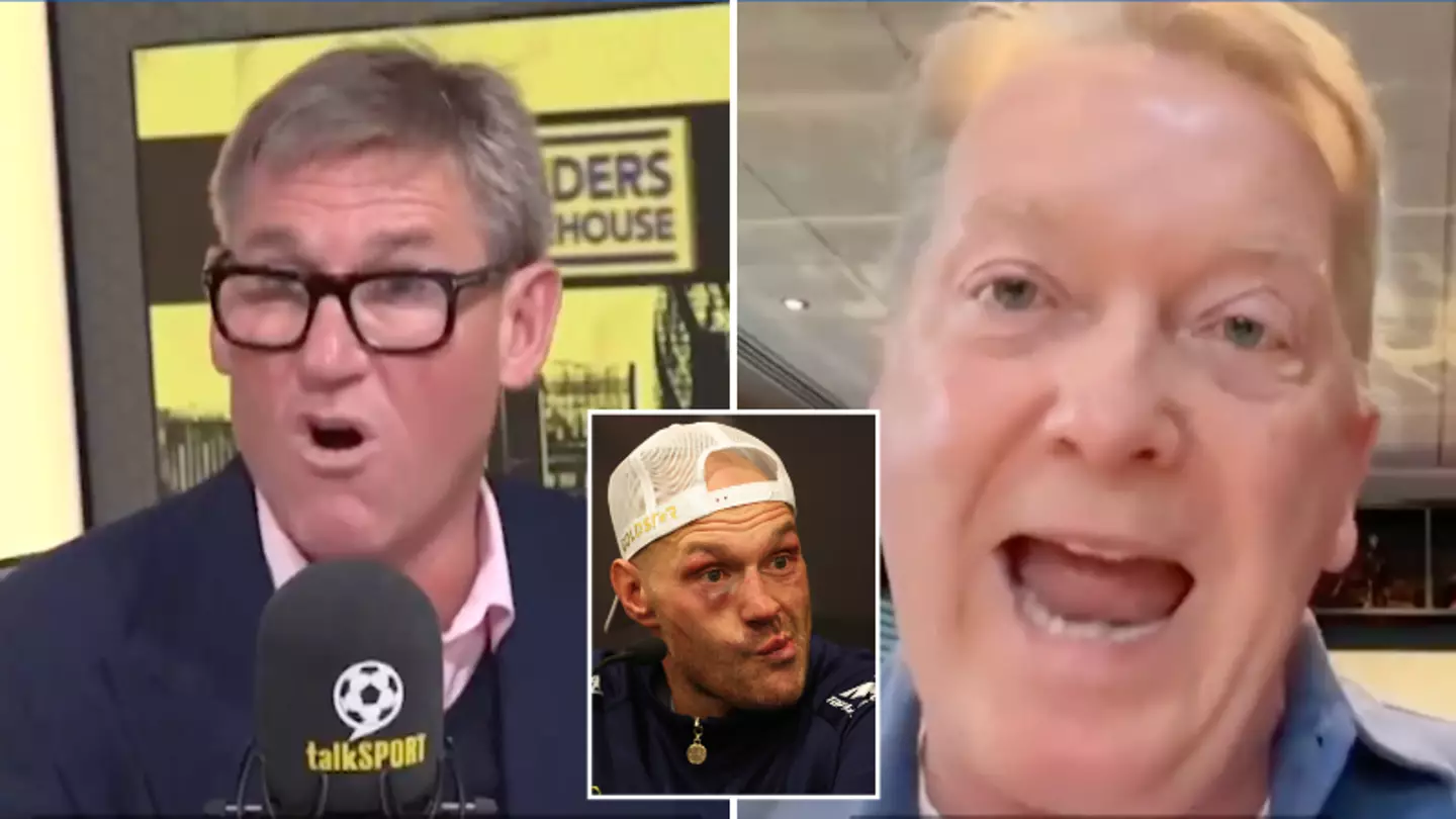 Simon Jordan and Frank Warren in furious row live on-air over Tyson Fury