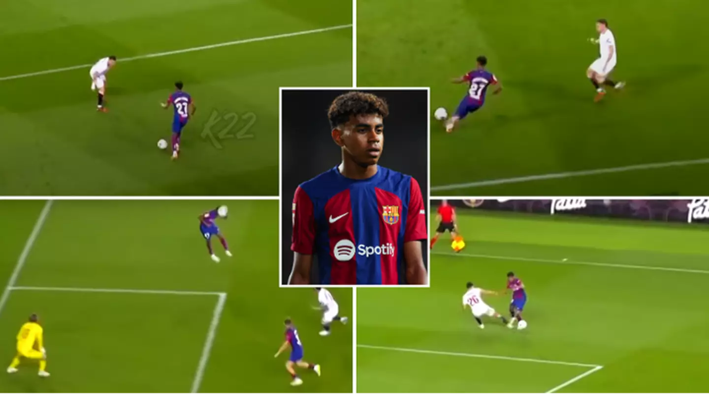 Lamine Yamal compilation goes viral after dazzling display vs Sevilla, Barcelona have a star on their hands