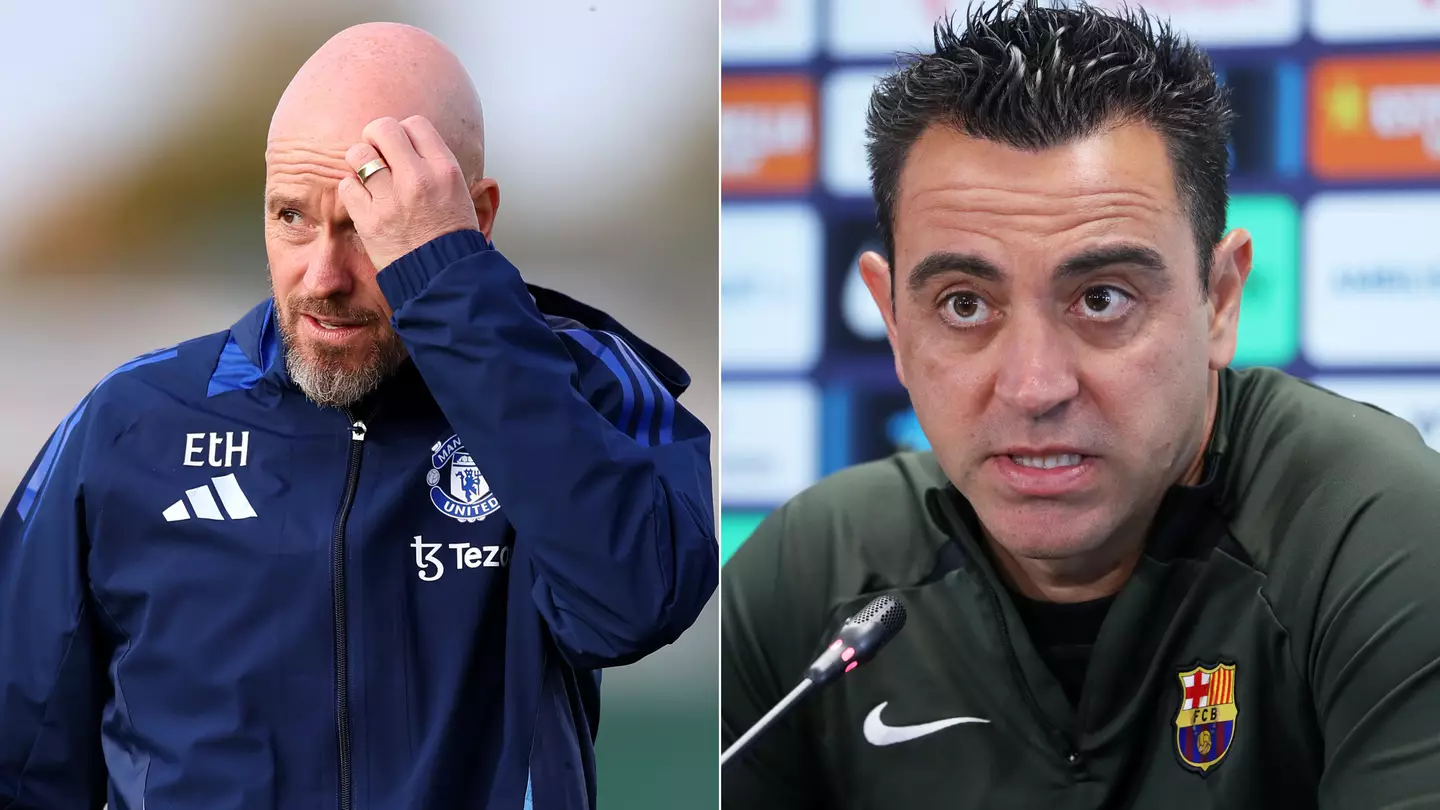 Xavi has made his feelings clear on Man Utd with Barcelona legend 'in talks' to replace Erik ten Hag