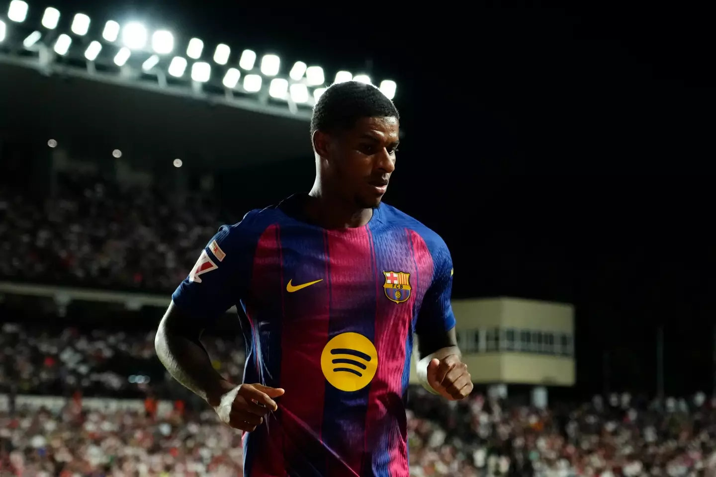 Marcus Rashford is set to feature for Barcelona in the Champions League. Image: Getty