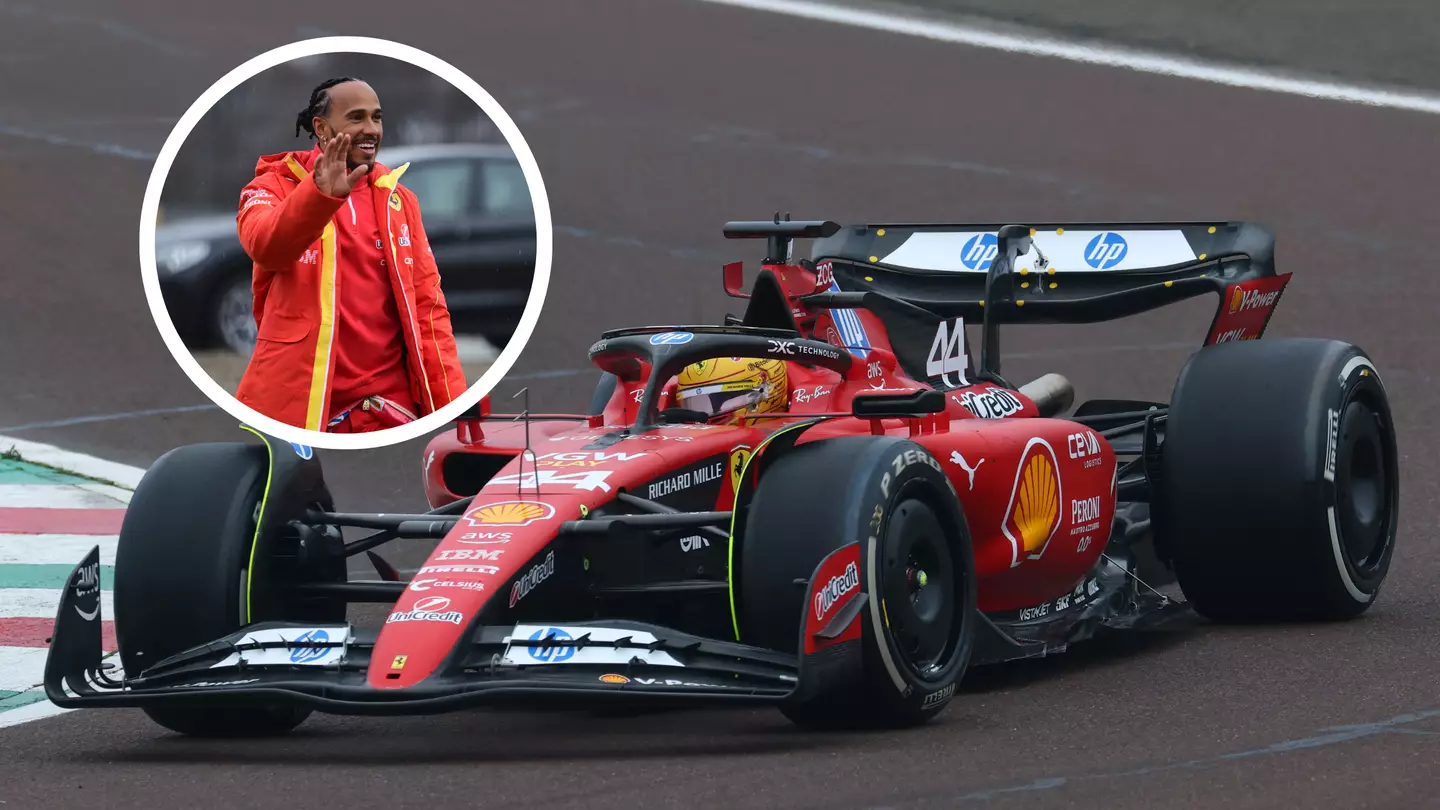 New details emerge of what happened on Lewis Hamilton's first ever drive for Ferrari and it's got F1 fans talking