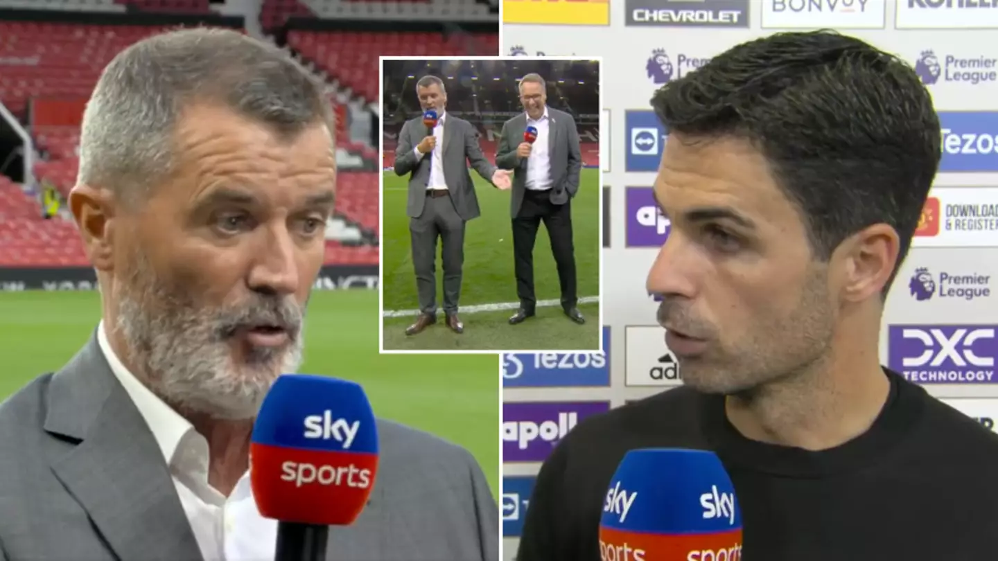 Roy Keane says he's fed up with Arsenal excuses and brands Mikel Arteta a 'sore loser'