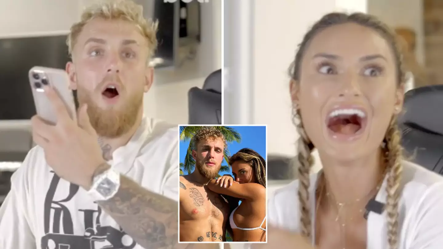 Jake Paul's X-rated response after catching NFL player sliding into his ex-girlfriend's DMs