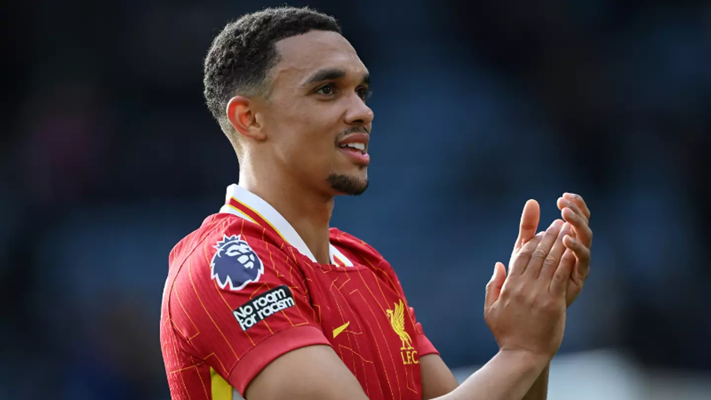 Trent Alexander-Arnold is out of contract at the end of the season (Image: Getty)