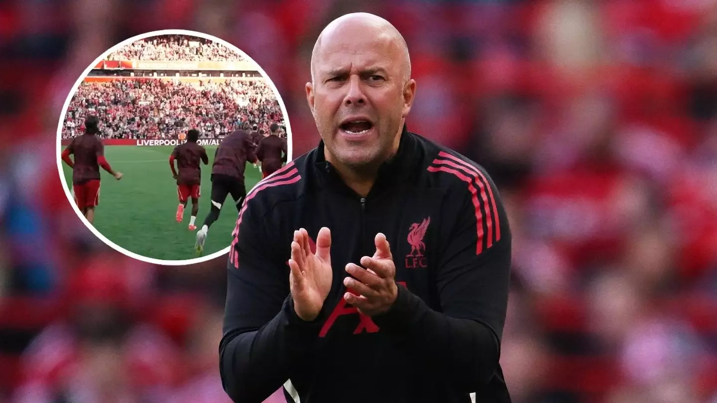 Arne Slot had Liverpool player 'deleted and edited out' of training footage