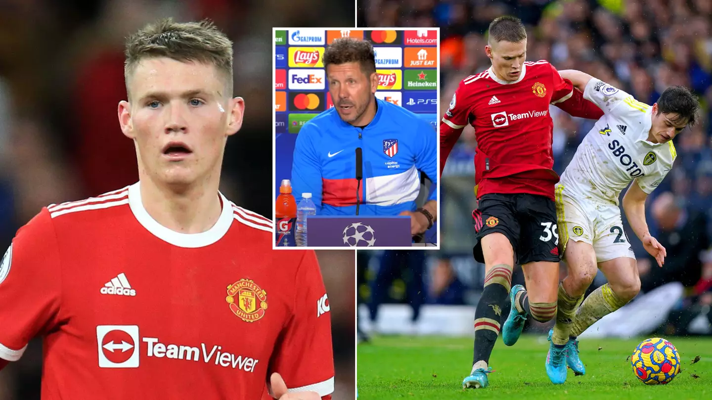 Scott McTominay Hailed As One Of The 'Best Midfielders In The World' By Diego Simeone