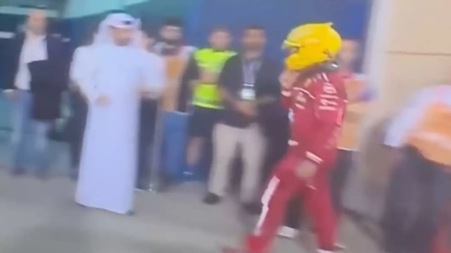 Lewis Hamilton involved in brutally awkward moment with FIA president following Bahrain Grand Prix