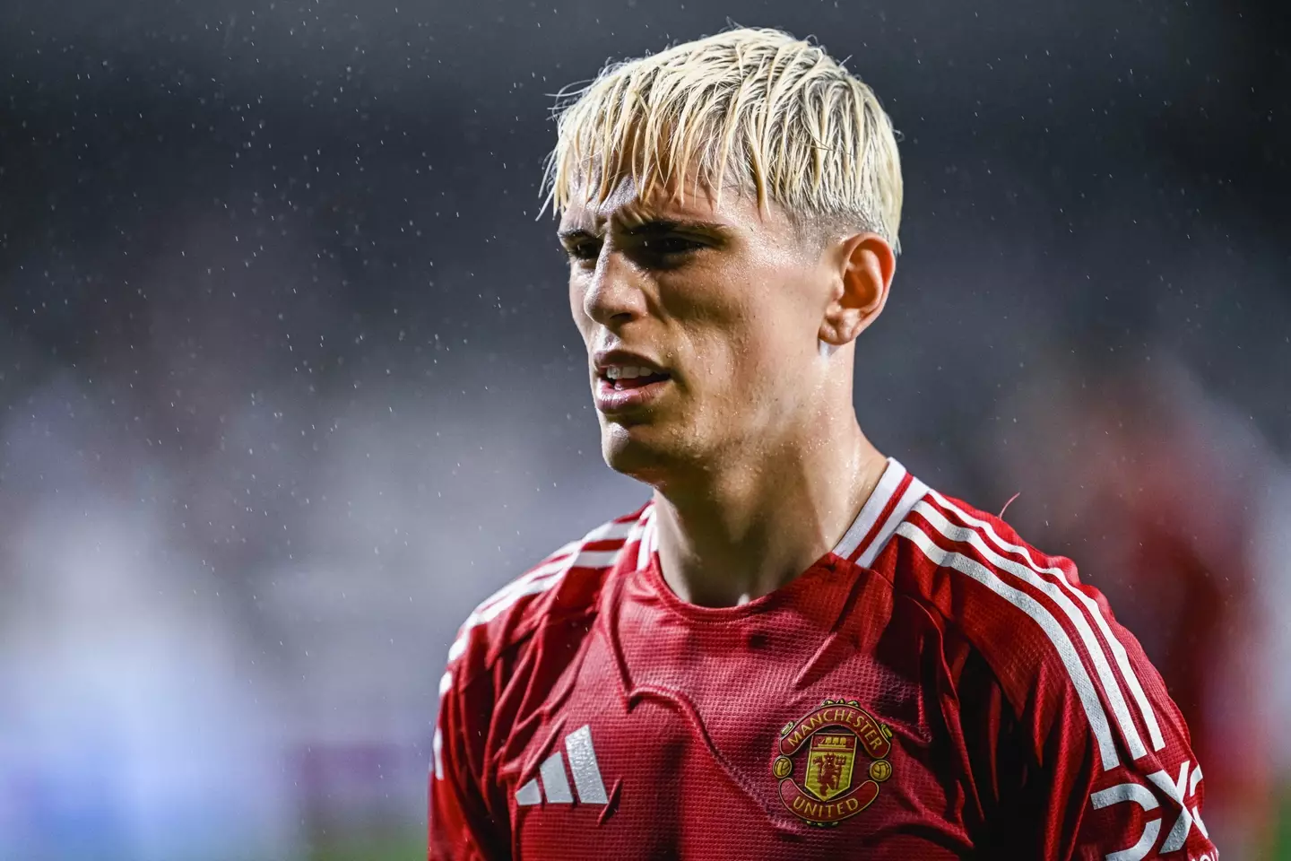 Alejandro Garnacho looks set to leave Manchester United this summer. Image: Getty