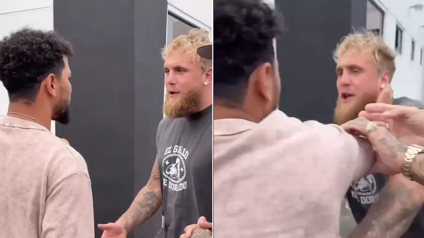 Jake Paul in physical altercation with Indian boxer Neeraj Goyat just days before next fight