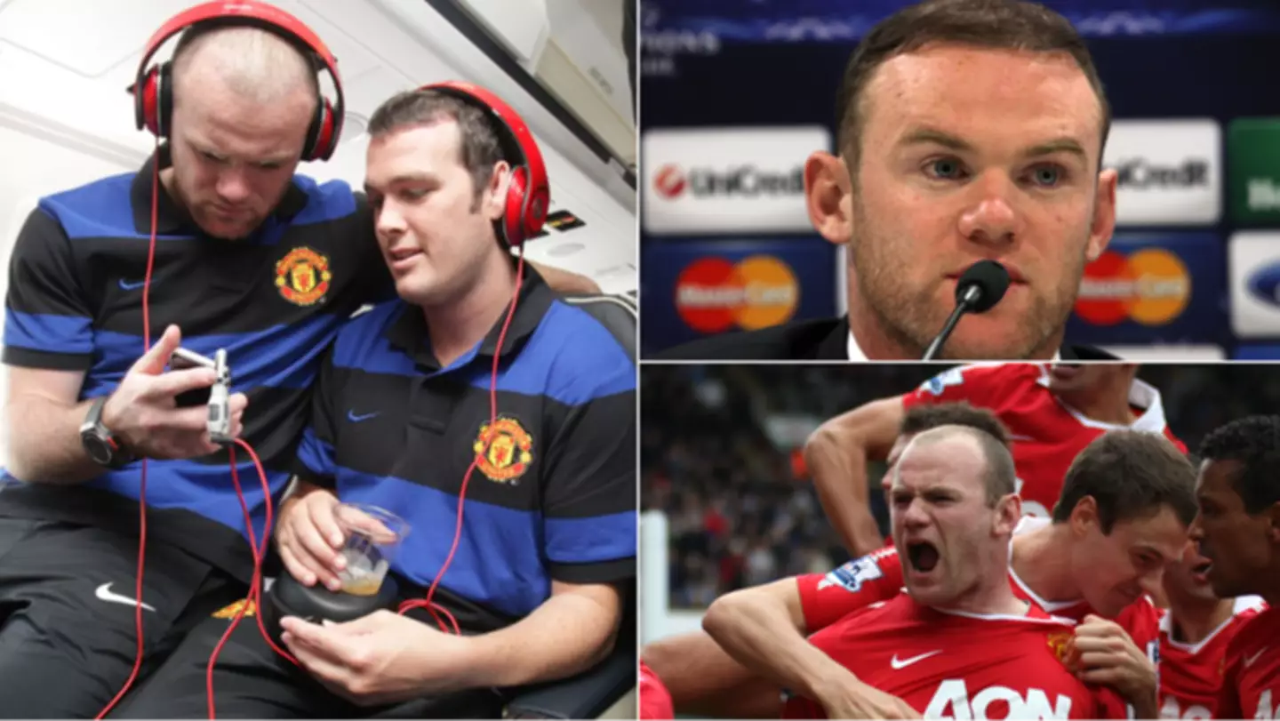 Man United stars left in stitches after pranking Wayne Rooney on long-haul flight