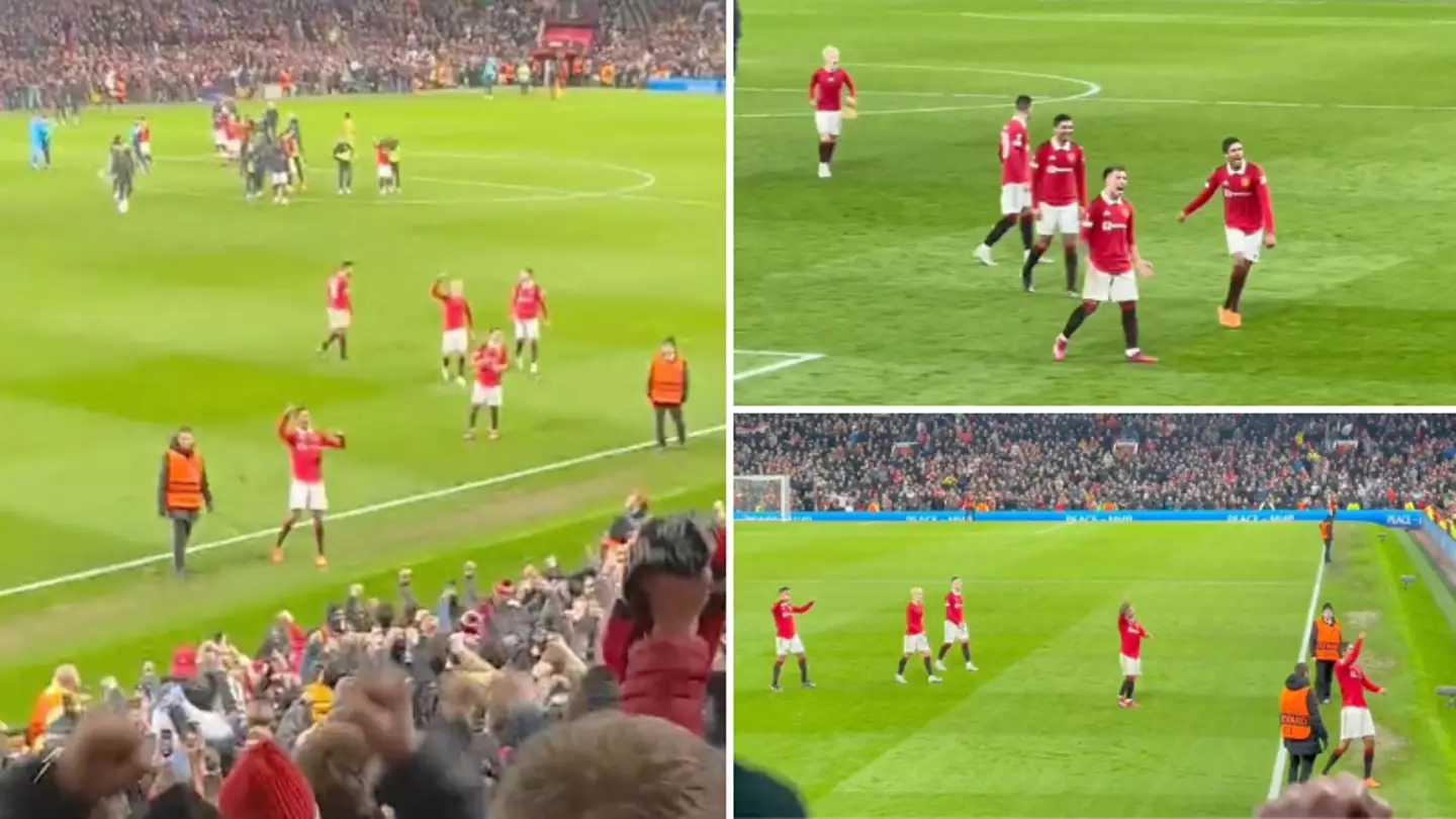 Raphael Varane's fist pump celebration after Barcelona win shows how much it meant to him