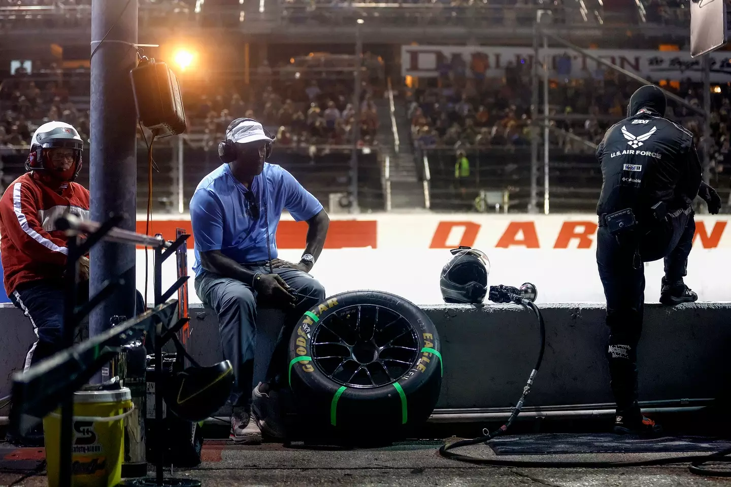 Michael Jordan has invested in NASCAR (Image: Getty)