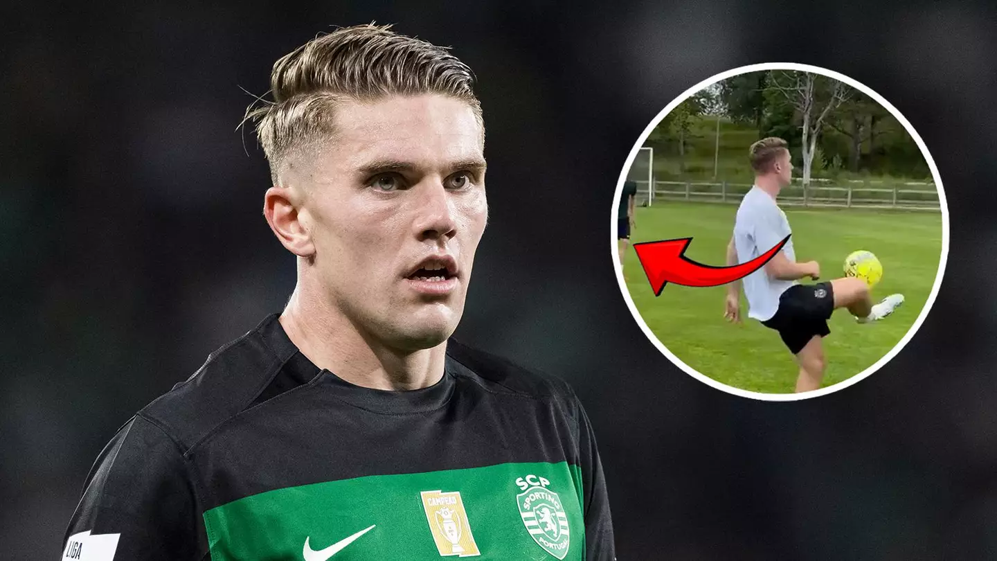 Viktor Gyokeres spotted training with shock Premier League player in surprise twist to transfer saga