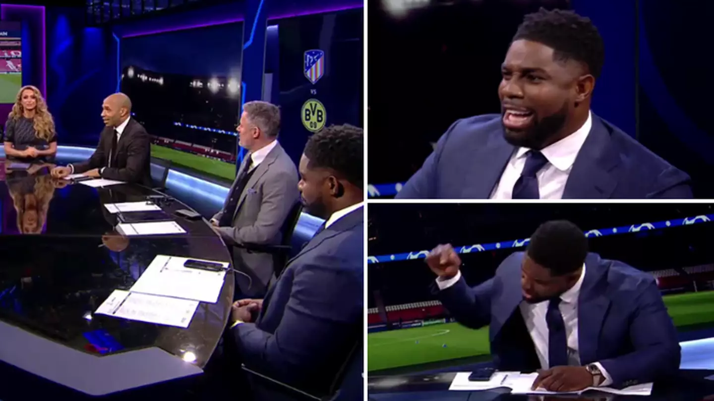 Micah Richards fumes after Kate Abdo roasts him during CBS Sports introduction