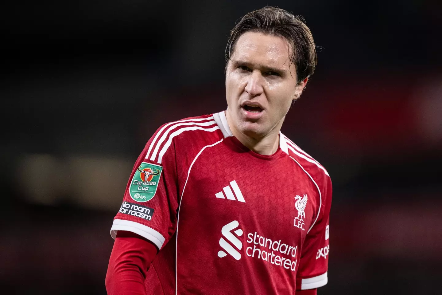 Federico Chiesa has been linked with a move away from Liverpool. Image: Getty