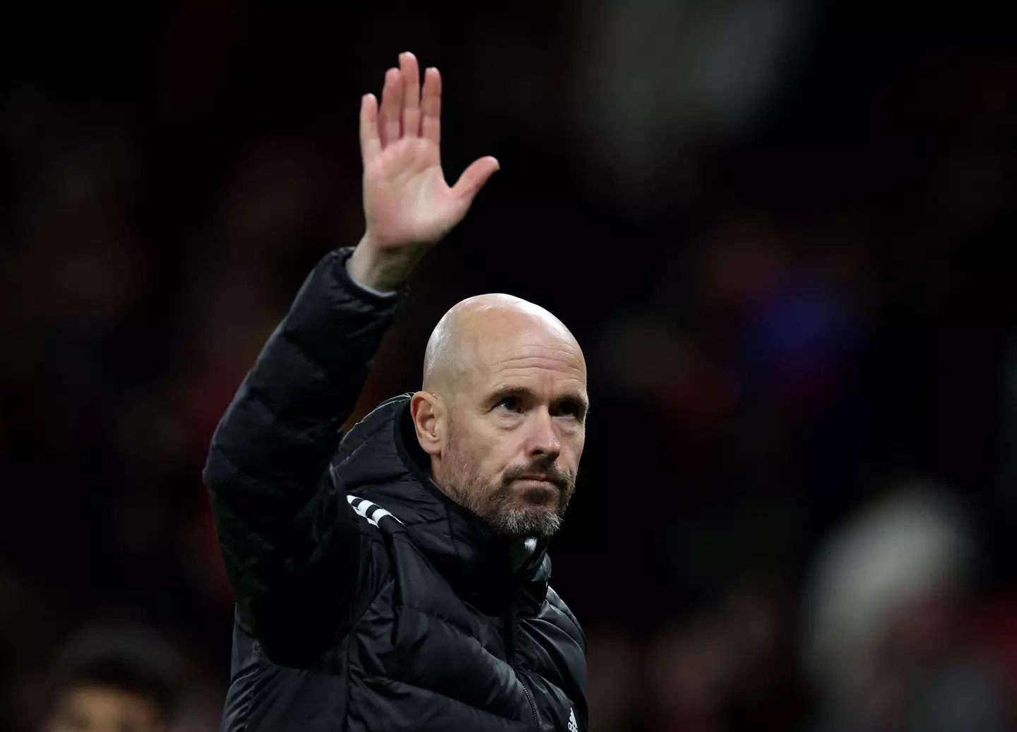 Ten Hag sounds very relaxed about his players contracts. Image: Alamy