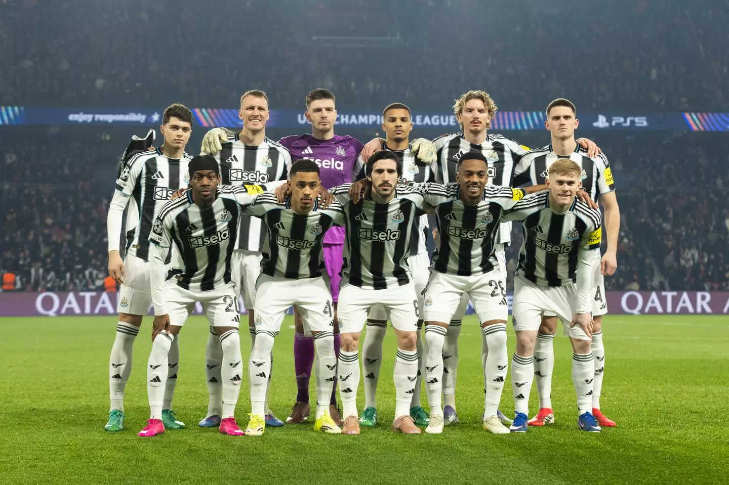 Newcastle United will be in Friday's Champions League play-off draw. Image: Getty