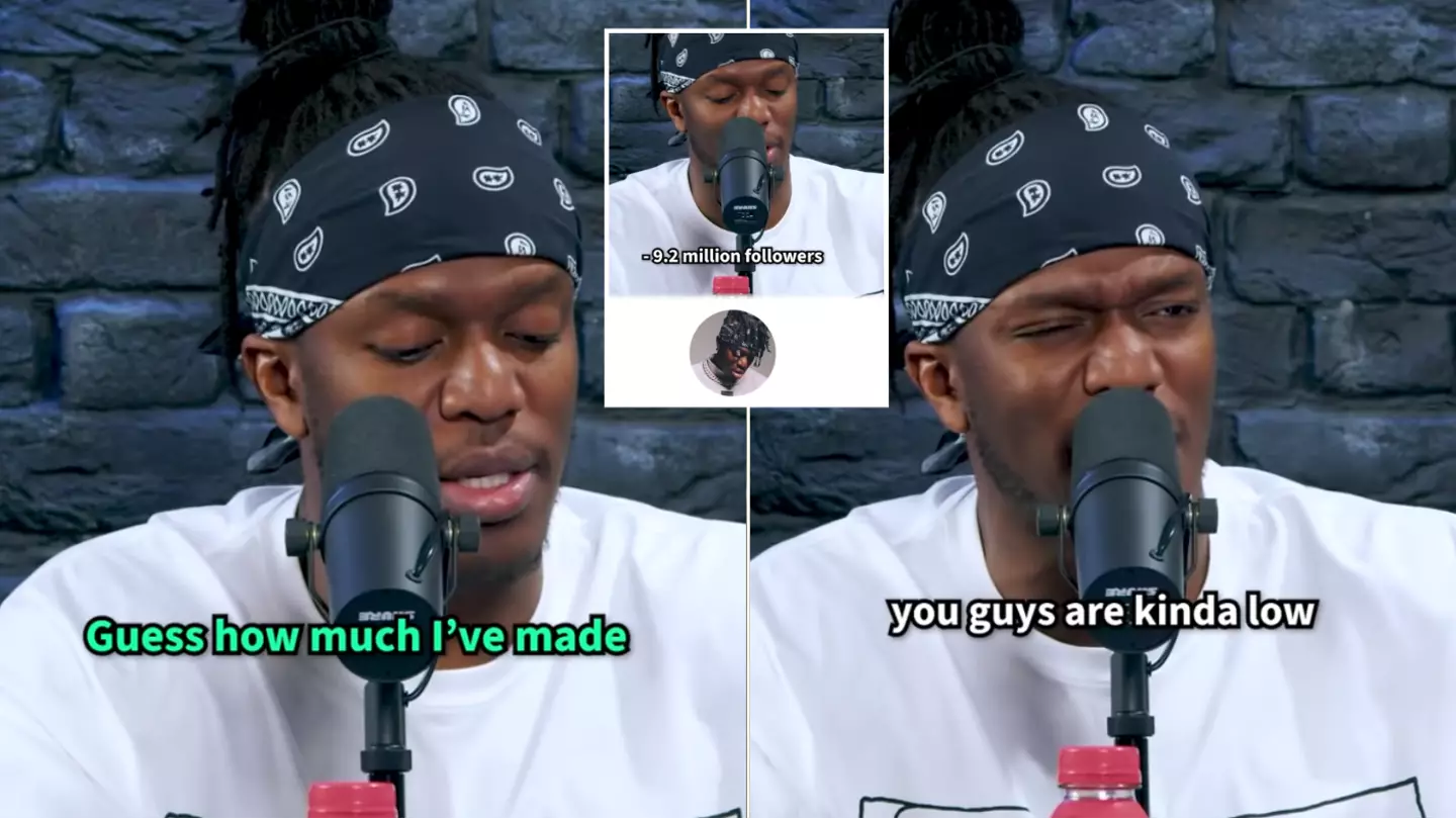 KSI reveals how much he's made from his TikTok account
