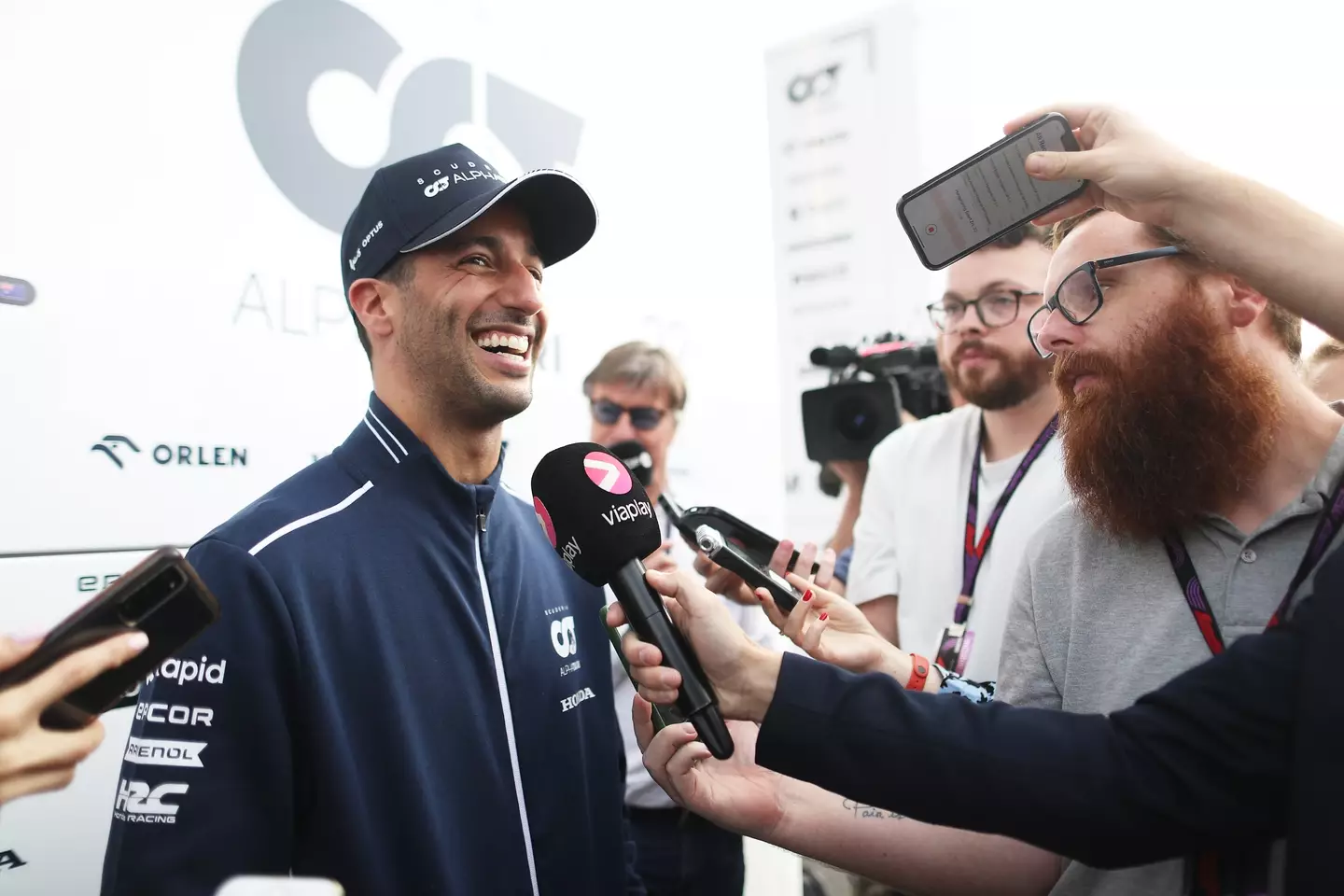 Ricciardo is back racing this weekend. Image: Getty