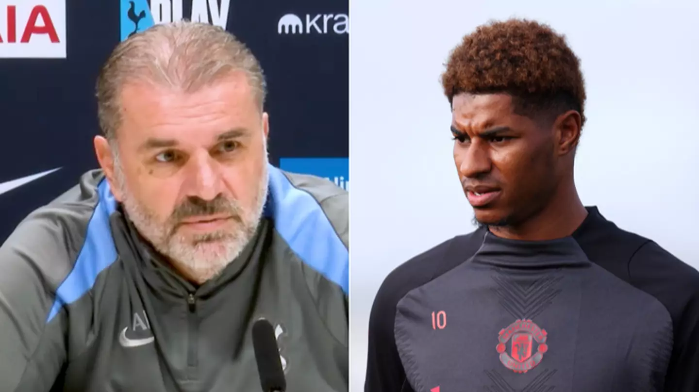 Ange Postecoglou directly addresses Marcus Rashford to Spurs transfer rumour as odds slashed on Man Utd exit