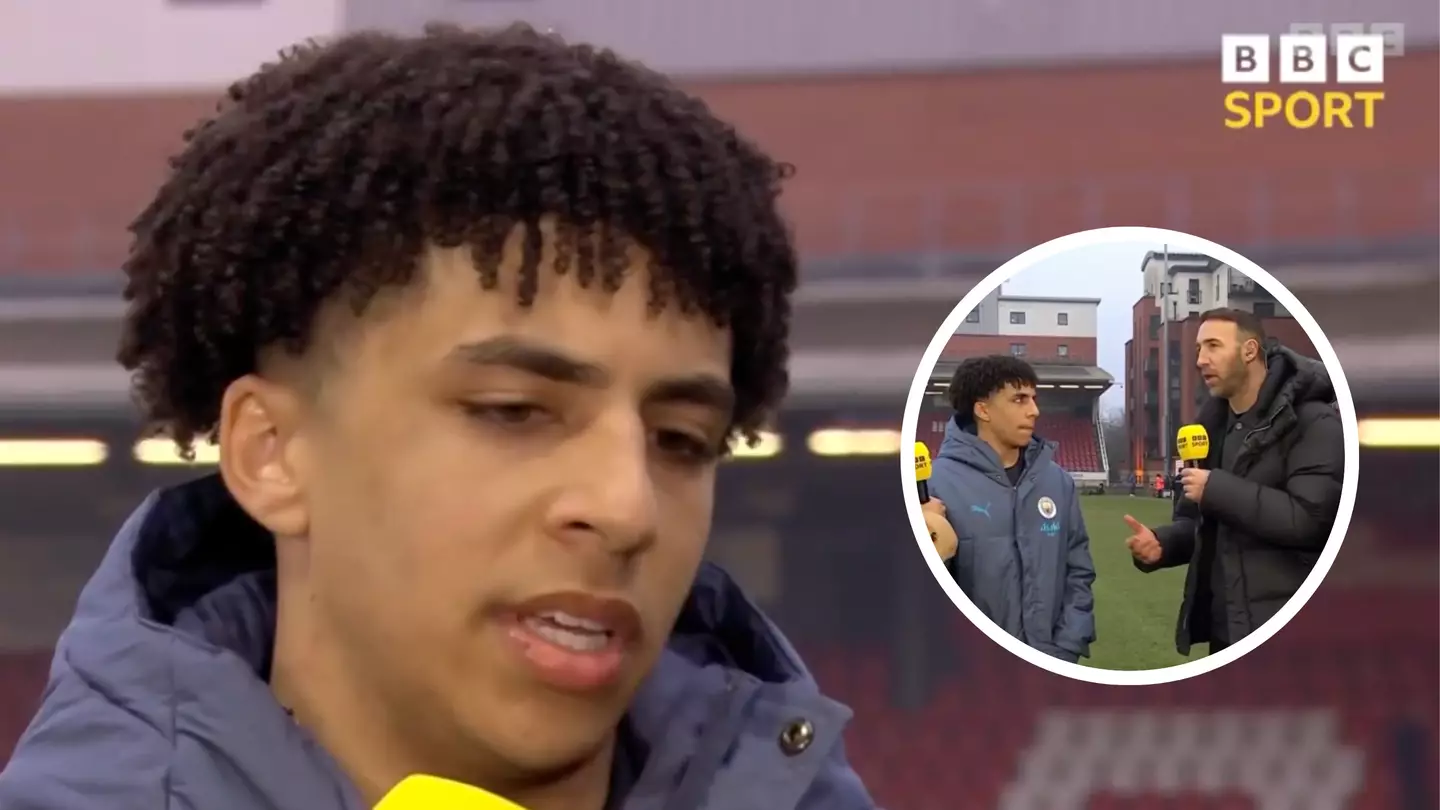 Rico Lewis' reaction speaks volumes after being asked whether 'the whole nation' wants Man City to lose matches
