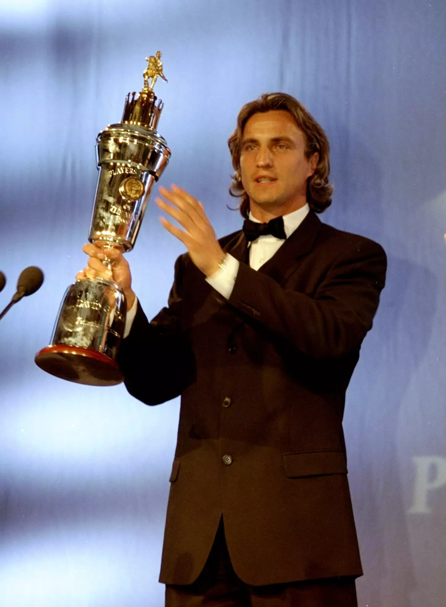 David Ginola won the award in 1999. Image: Getty