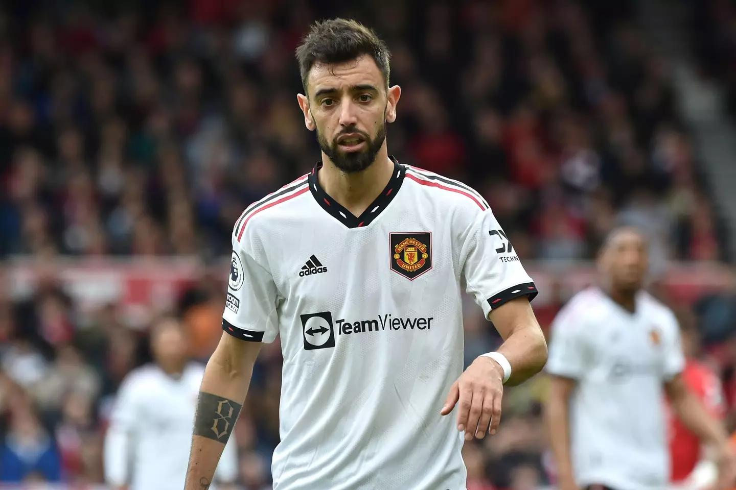 Fernandes was criticised ahead of the game against Forest. Image: Alamy