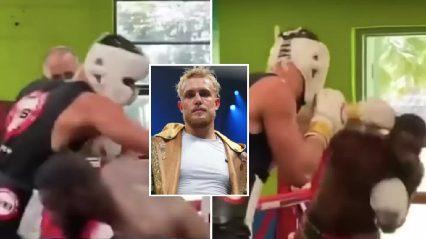 Leaked Footage Of Tyron Woodley In Sparring Ahead Of Jake Paul Fight Is Very Worrying