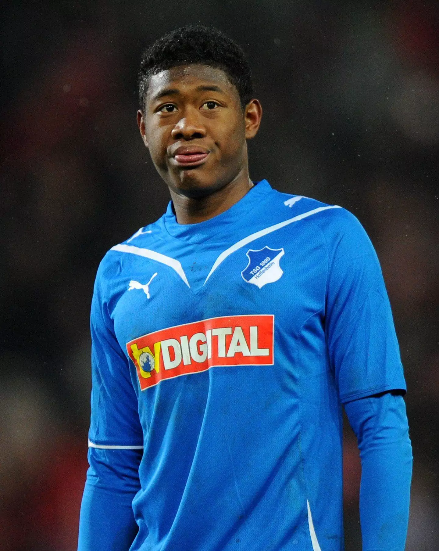 A young David Alaba in Hoffenheim colours |