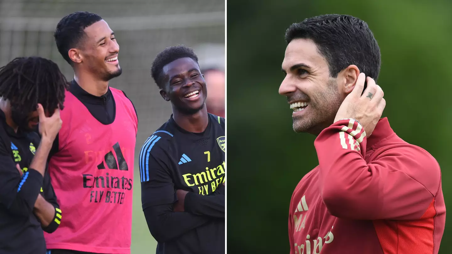 Arsenal wonderkid spotted in first-team training ahead of Brentford game, Mikel Arteta is a fan
