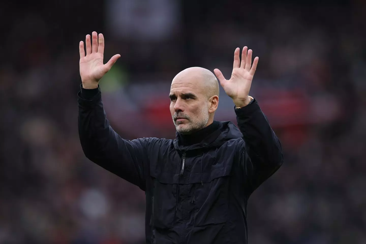 Guardiola's contract is until 2027. Image: Getty