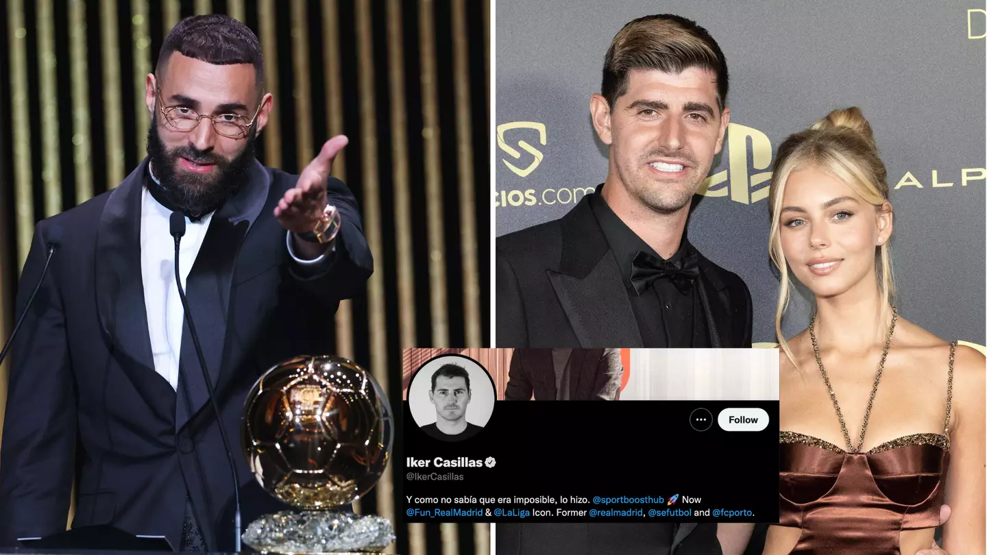 ‘Not happy’ – Iker Casillas reacts to Thibaut Courtois being snubbed for Ballon d’Or podium spot