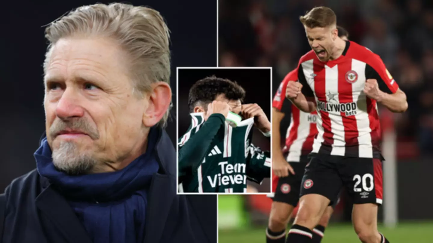 Peter Schmeichel hits out at Man Utd star for his part in Brentford's late equaliser