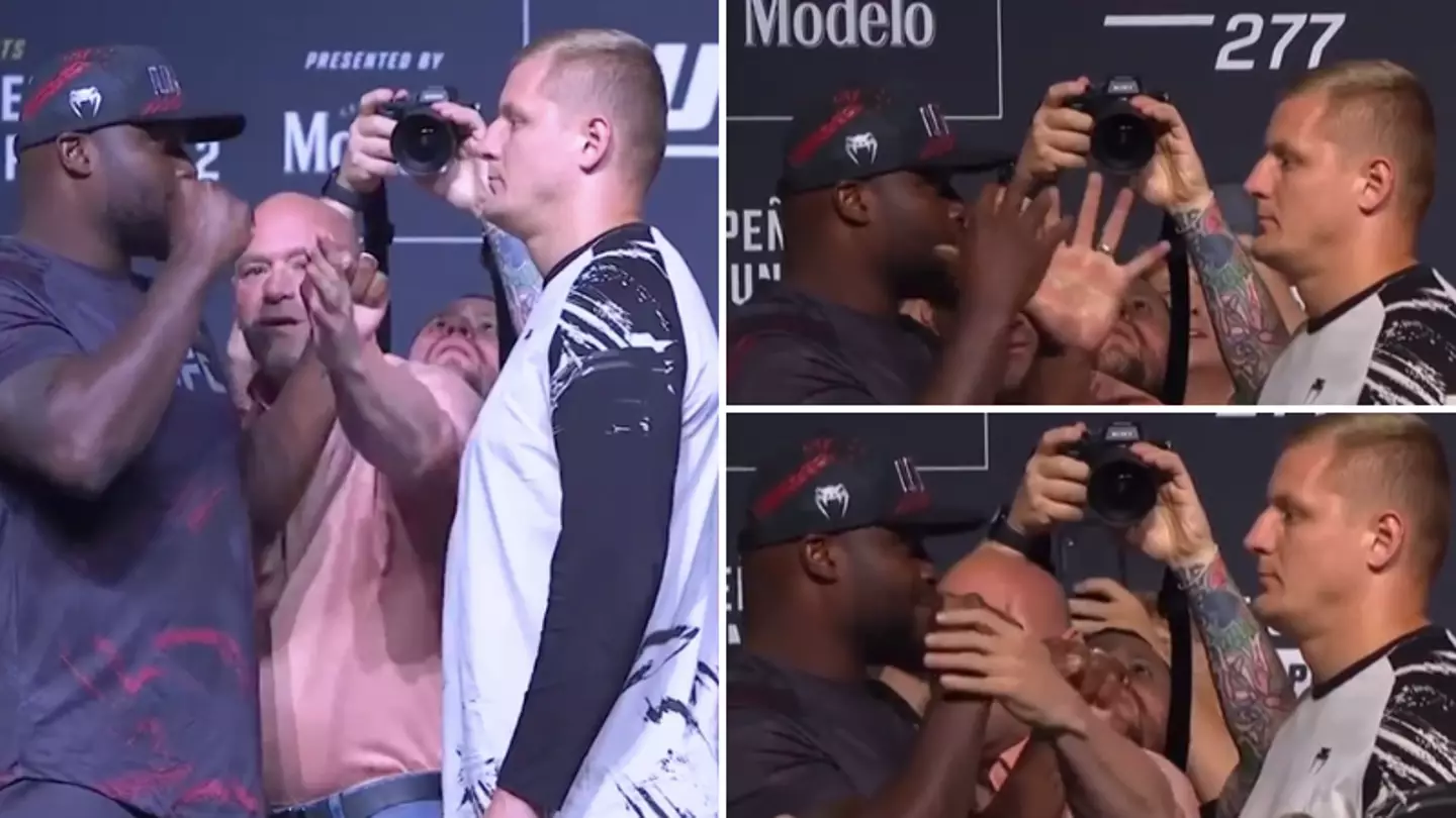 Derrick Lewis Produced Genius Prank On Dana White At Face-Off At UFC 277, He Was Shook