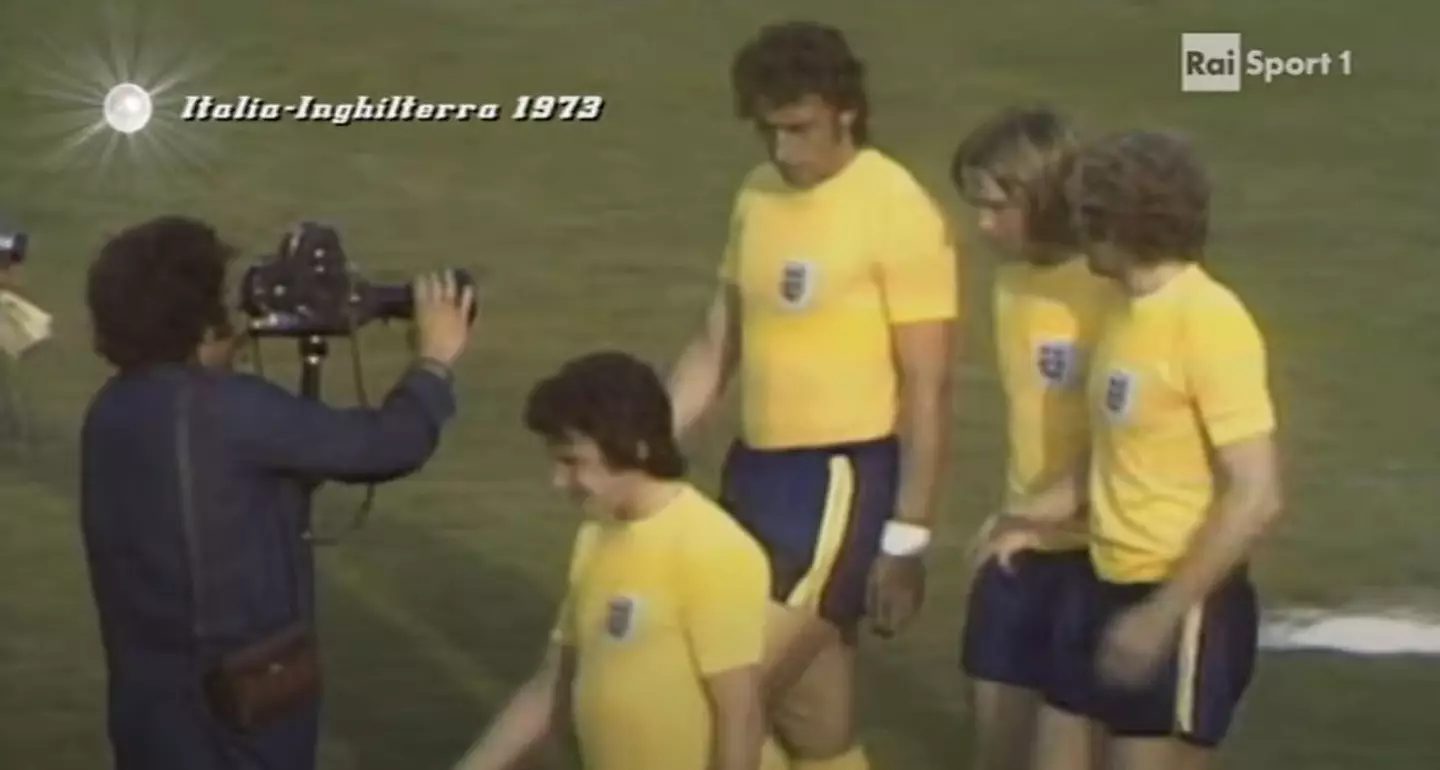 England did not win during their three matches in the yellow kit.