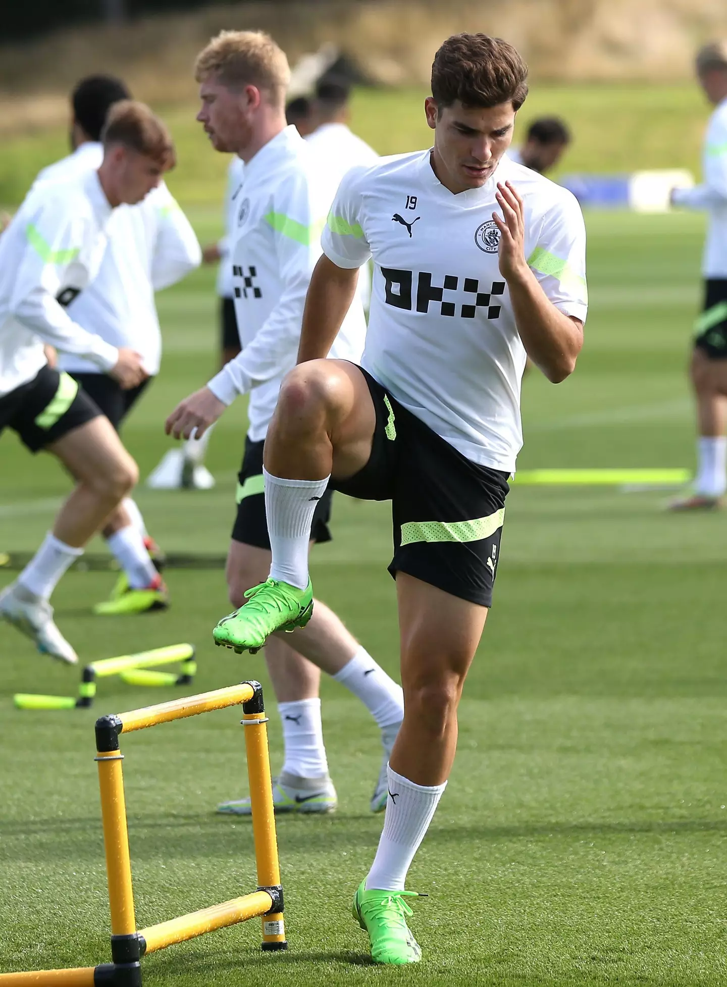 After being an unused substitute against Aston Villa, Julian Alvarez is expected to start for Manchester City against Sevilla (PA Images / Alamy)