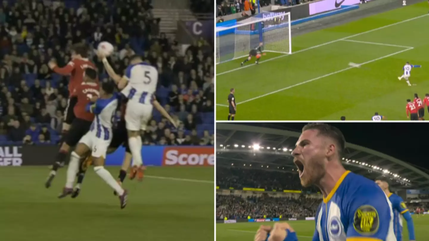 Brighton stun Man United with late Alexis Mac Allister penalty after VAR drama