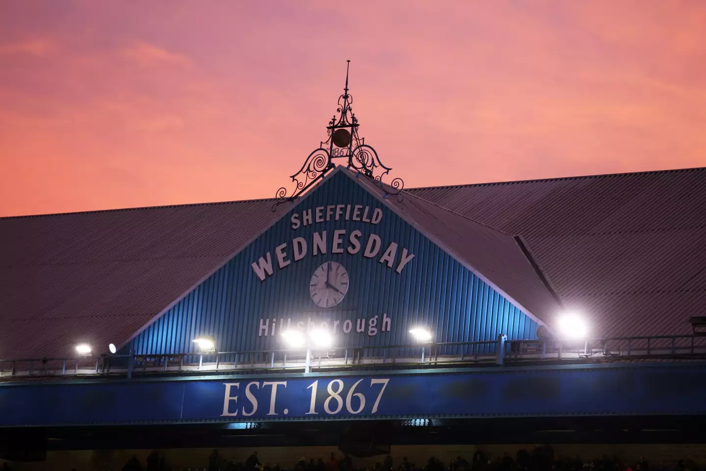 Hillsborough is one of the most famous English football grounds. (