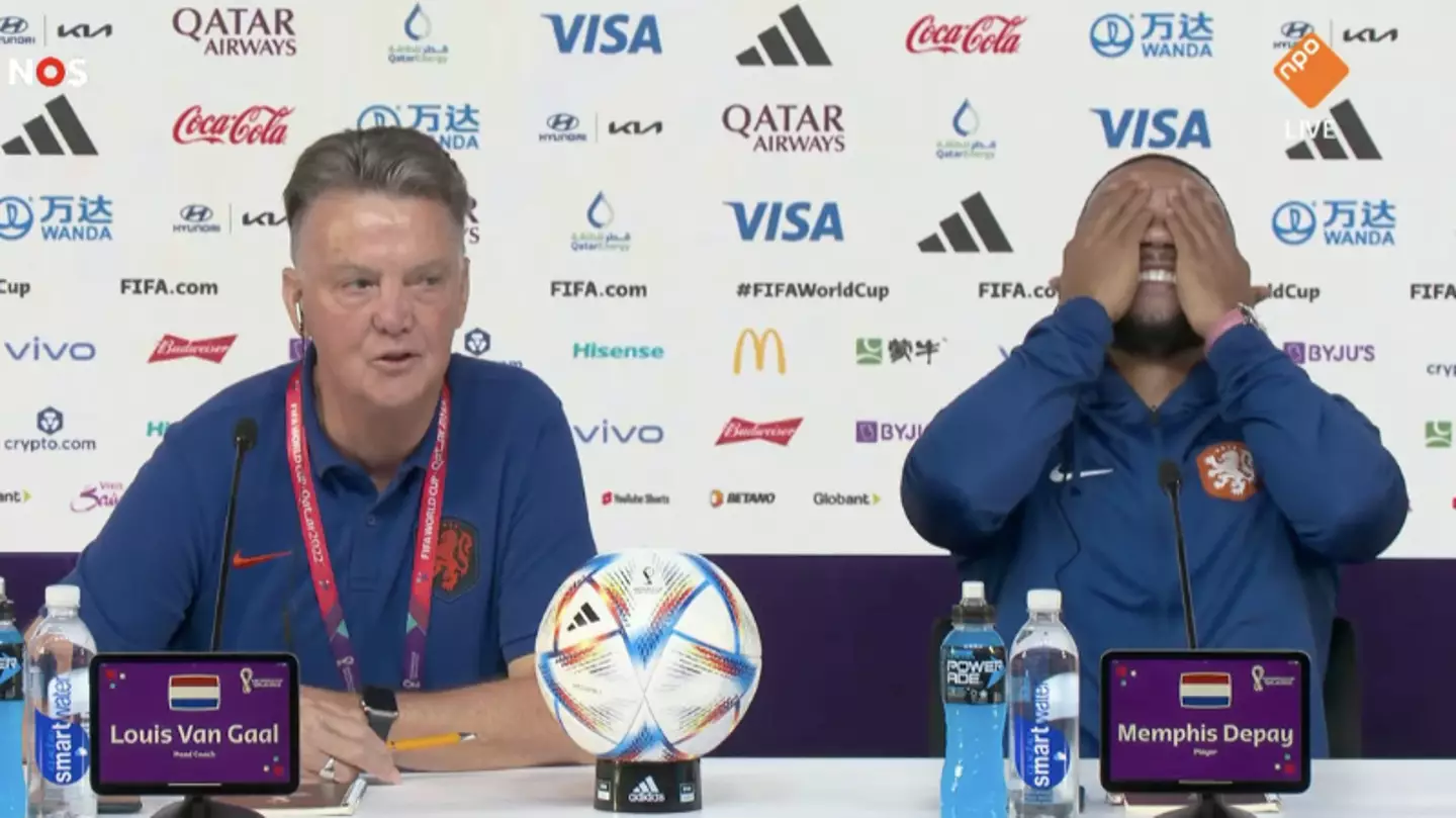 Louis van Gaal hits back at Angel Di Maria with analogy that left Memphis Depay in stitches