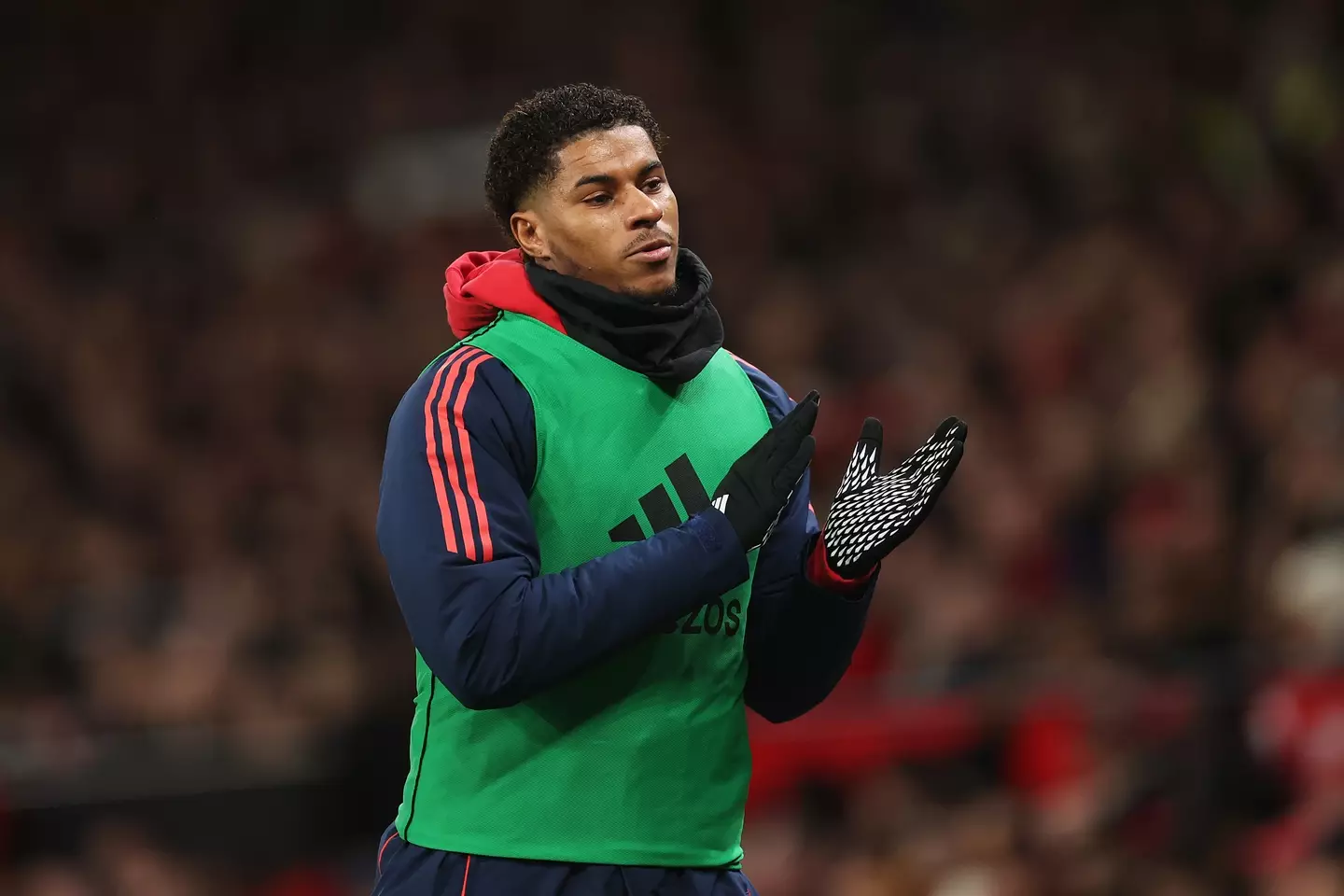 Marcus Rashford has been linked with a move away from Manchester United. Image: Getty