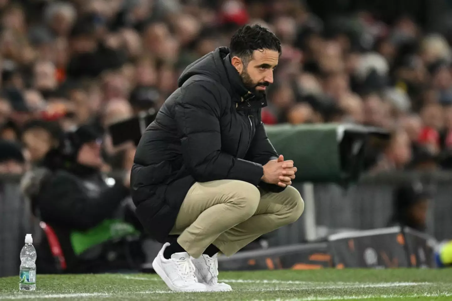 Ruben Amorim took charge of his first home game (Credit:Getty)